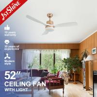 Fan de plafond d'intérieur en plastique de haut flux d'air de T/MN grand avec le moteur réversible de C.C