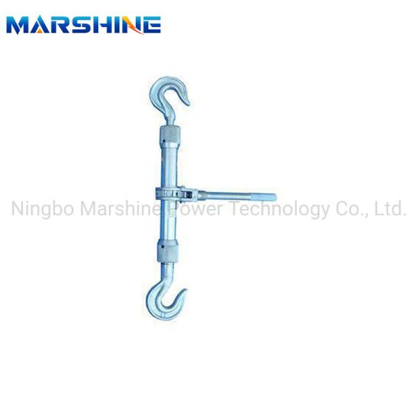 Double Hook Turnbuckle Wire Steel Cable Tightener Stainless Steel Sleeve Type