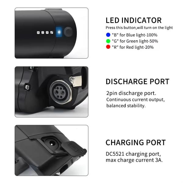 Lithium 1000w 7.8ah 10Ah 14Ah 36v Ebike Battery Eel Mini Customized