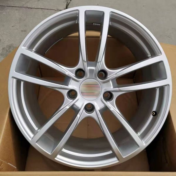 Silver ET50 Aluminum Alloy 5x130 20 Inch Wheels Rims For Porsche