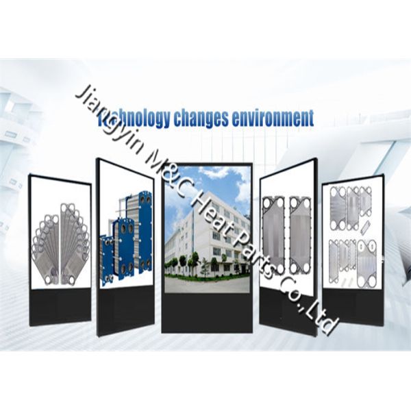 Estructura corporal inoxidable pegada AN25L1 del marco de acero de las juntas del cambiador de calor de la placa