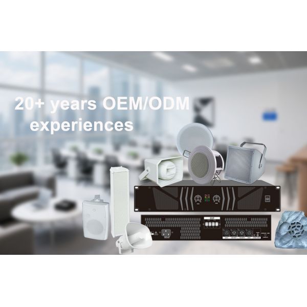 OEM ODM 10w/5w Horn Speaker ABS Adjustable Waterproof Loudspeaker for Outdoor Places
