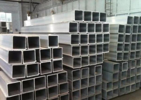 Heatproof Rectangular Aluminum Tube