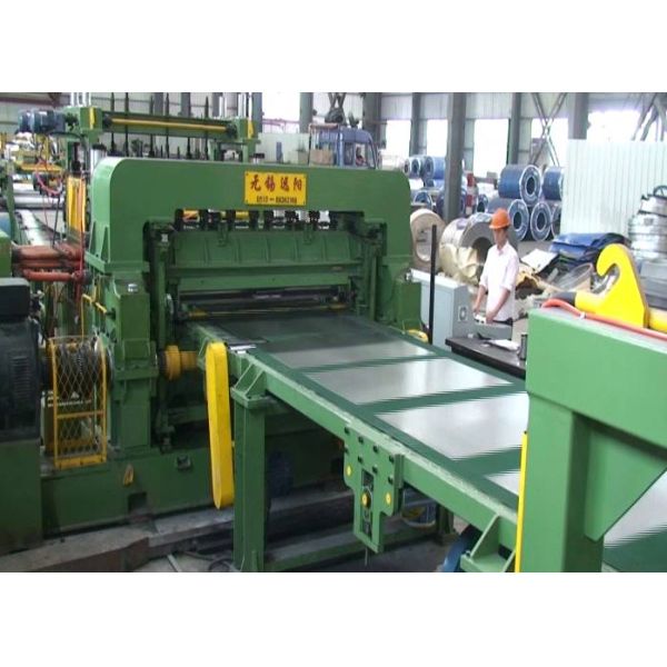 Cut To Length Line / Length Cutting Machine PLC Automatic Control for Galvanized Coil  HR CR PPGI