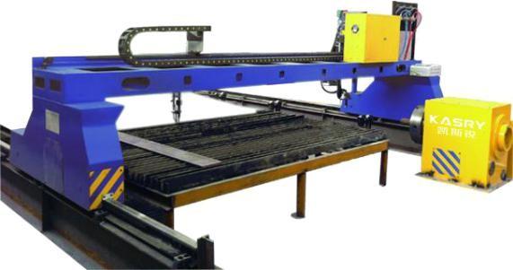 Type mobile précision à grande vitesse de portique de découpeuse de plasma de commande numérique par ordinateur haute