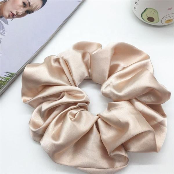 XXL Oversized Hair Scrunchies Elastic Oversize Scrunchies Large Silk Satin  19cm