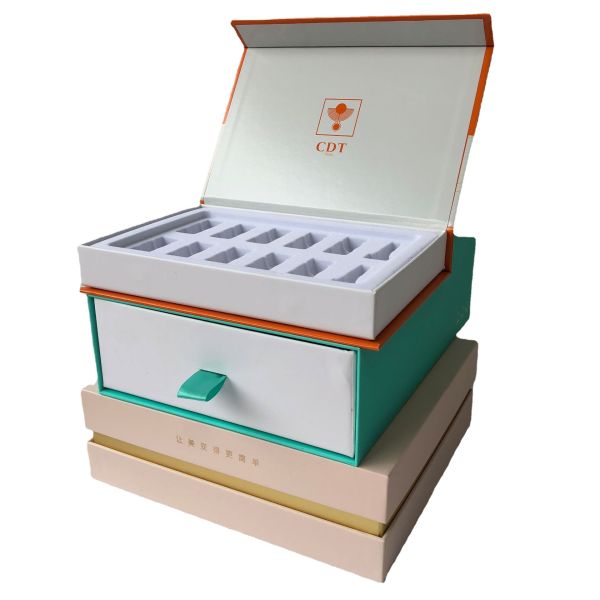 antiwear cosmetic Cardboard Gift Box Packaging Multifunctional ultraportable