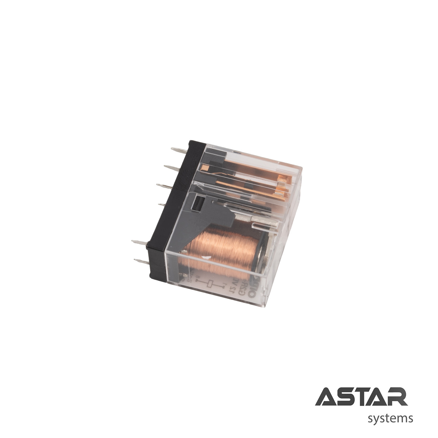 G2r-2-DC12V General Purpose PCB Power Relay 12VDC Dpdt 8-Pin Electro-Mechanical Relay