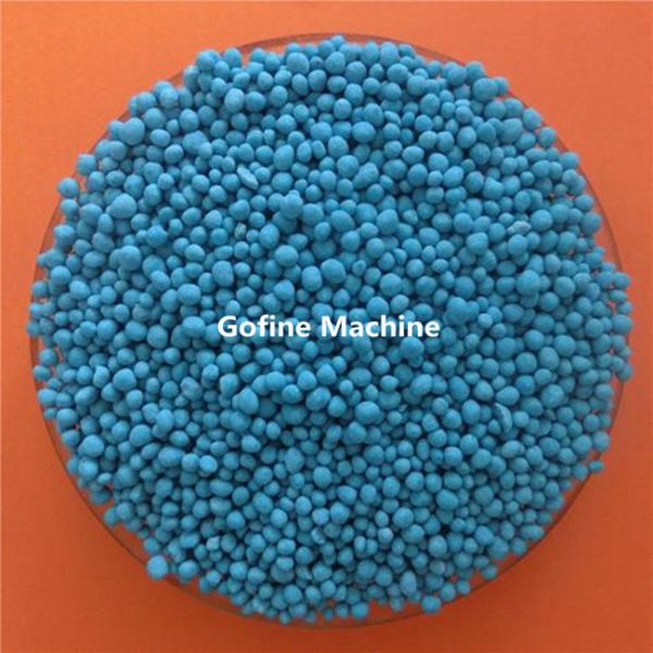 High Performance NPK Compound Fertilizer Production Line Low Power Consumption