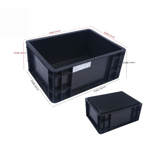 ESD Stackable Containers Antistaic Conductive Plastic Box