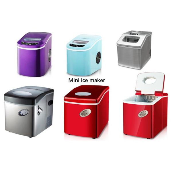 12Kg Full Automatic Small Portable Commercial Ice Maker Machine , Countertop Ice Cube Machine