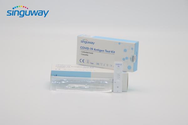 CE Coronavirus Ag Antigen Rapid Test Cassette Swab Convenient Personal Test