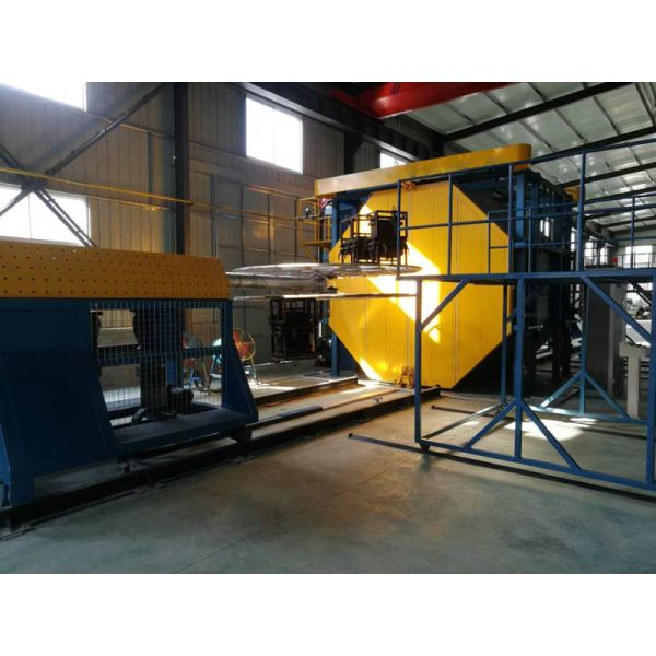 Precision Shuttle Type Biaxial Rotomoulding Machine With PLC Control Aluminum Mold