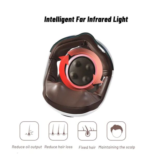 Masseur électrique pour la tête et les yeux facile à utiliser