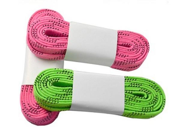 Green Pink Red Ice Hockey Skate Laces Waterproof High Tensile Strength