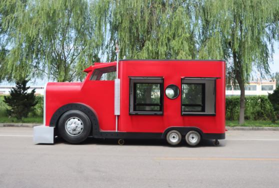 Gasoline Powered Retro Mobile Diner with Multiple People Capacity