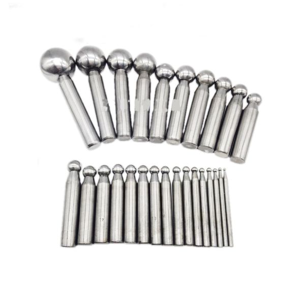29PCS Accesorios de joyería Herramientas Juego de punzones para joyería Acero Dapping Doming Shaping