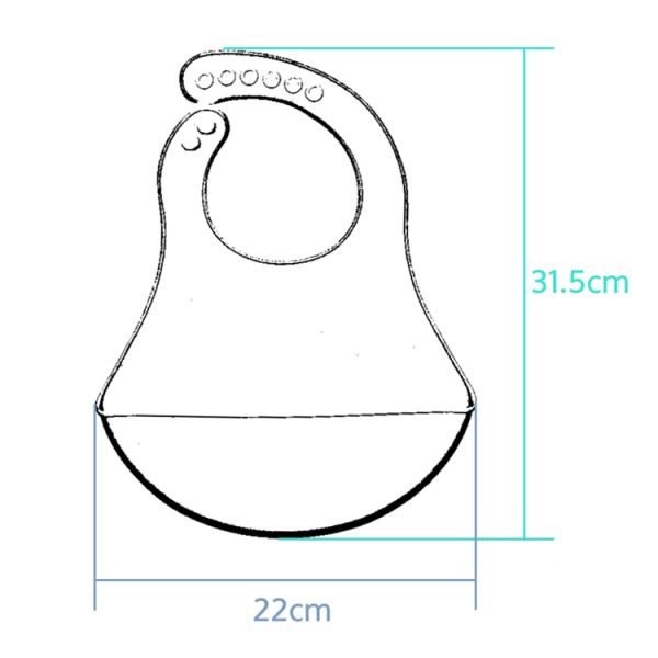 Hot selling 2018 Amazon Wholesale Waterproof Silicone babies Bib Infant Bib
