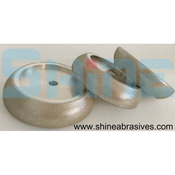 V-образный наконечник электропластированный CBN шлифовальное колесо для заточки ленточной пилы