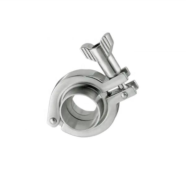 Stainless Steel 304 316 Clamp Single Pin Sanitary Tri Clamp Forged Connection
