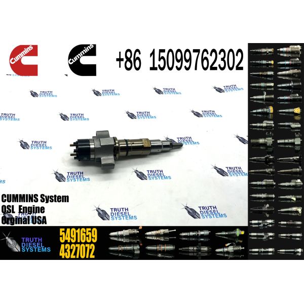 Инжектор дизельного топлива 4359204 5491659 4327072 4307414 Для экскаватора Cum-Mins QSL9.3 Двигатель ISCE