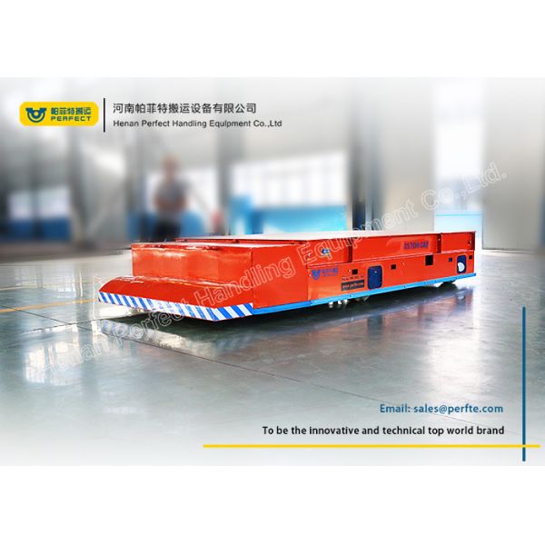 35 Ton Redmaterial Transfer Cart Electric Transport Wagon Applied Steel Mill