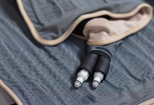 Velour Fabric Air Conditioning Jacket for Men's Summer Cooling Cooling Technology