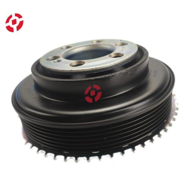 31480378 Car Engine Parts Vibration Damper Belt Pulley For Volvo