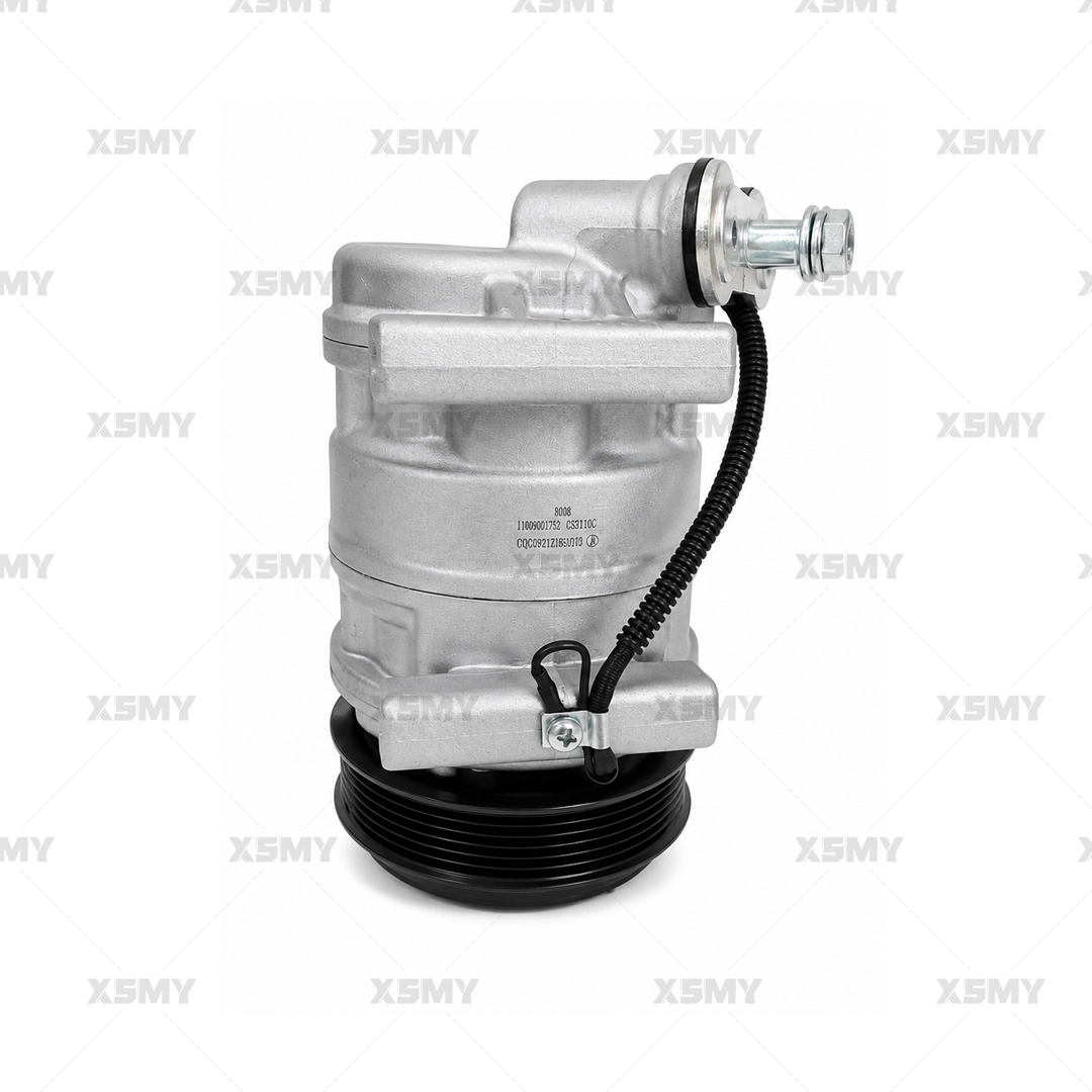 DZ15221840303 SHACMAN X3000 X5000 F3000 Truck Air Conditioning Compressor Assembly