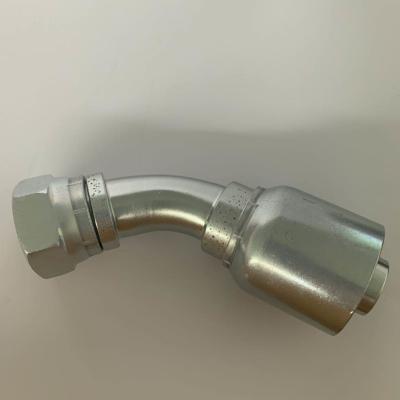 CNC Machining One Piece Hydraulic Hose Pipe Fittings Lightweight Small Size