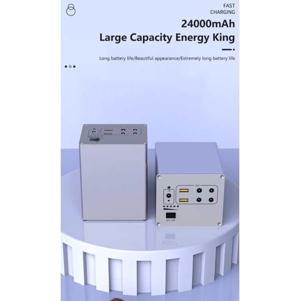 220V 50Hz Power Bank Charger AC Output 76.8Wh Capacity 10W For Emergency Backup