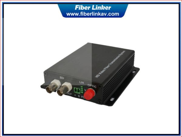 1-ch 3G-SDI Fiber Optic Extender with RS485