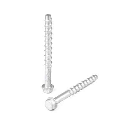 Parafusos de alvenaria de grande diâmetro de aço de carbono hexadecimal para parafusos de segurança