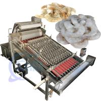 Crevette fraîche d'efficacité épluchant Shell Removing Processing Machine, éplucheuses de petite taille de crevette