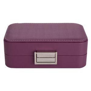 Прочный застегнутый на молнию организатор ювелирных изделий перемещения мини, витринный шкаф ювелирных изделий перемещения