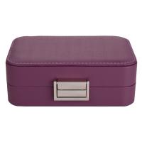 Voyage Zippered durable Mini Jewelry Organizer, vitrine de bijoux de voyage