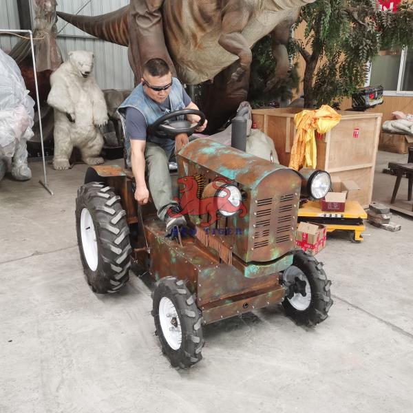 Nuevo animatrónico Tractor manejable Parque temático Parque de atracciones