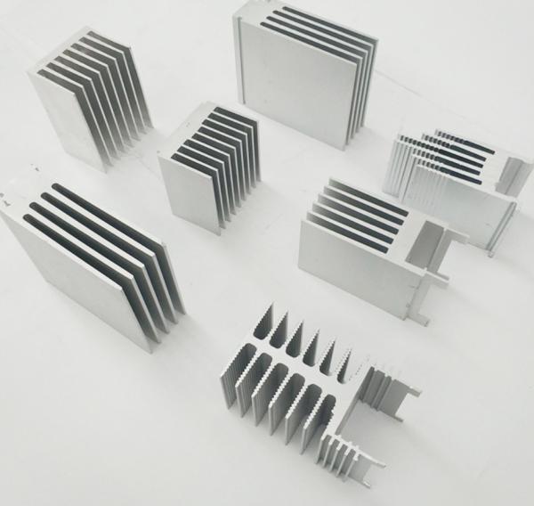 Bending Alloy Aluminum Extrusion Profiles Heat Sink Multipurpose