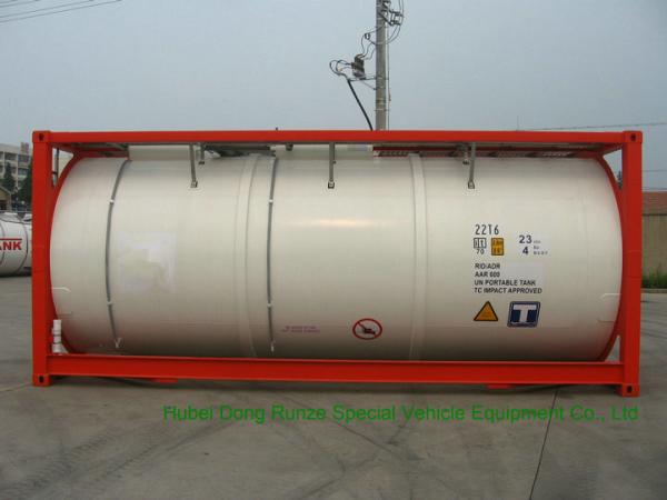 316 Stainless Steel 20 FT ISO Bulk Liquid Tank Container For Hazardous Liquids