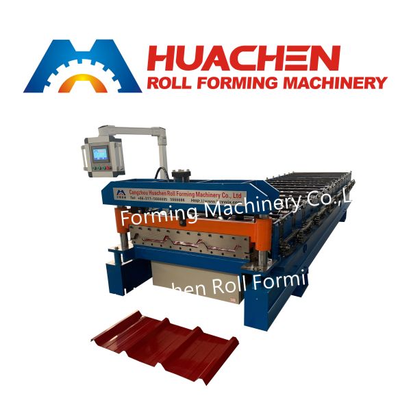 Top plate sheet forming machine / Roof panel forming machine / 45# steel roofing machine