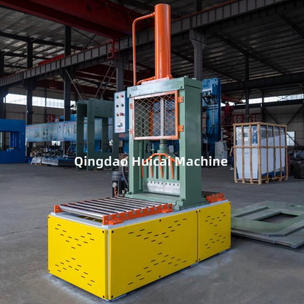 XQL-80 Hydraulic Press Single Blade Rubber Cutter for Benefit Rubber Cutting Machine