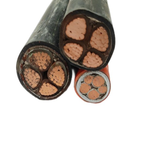 Yjv32 0.6/1kv 4x16-185mm2 Copper Conductor XLPE SWA PVC Power Cable for Construction