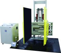 Máquina de ensaio de embalagem com carga máxima de 1000 kg para ensaio de compressão de pinças horizontais de 2000 libras ASTM D6055