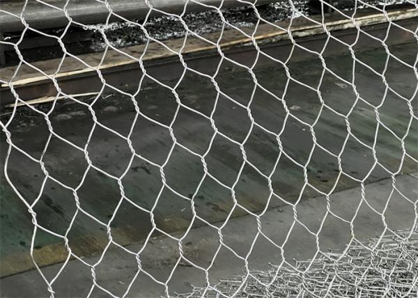 Galfan Metal Gabion Baskets 3.0mm Wire 60mmx80mm Mesh