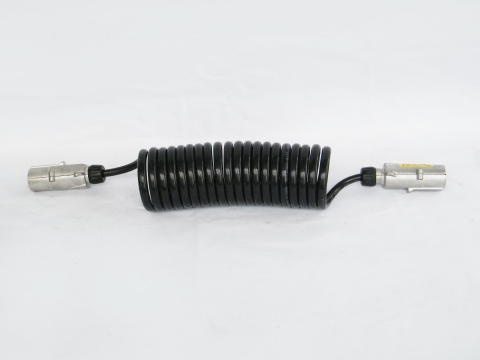 189100770255 MC07 Engine Coiled Trailer Cable Assembly HOWO Spare Parts OEM