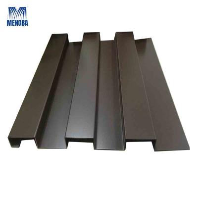 Anodizing Aluminium Curtain Wall Versatile Corrugated Aluminum Sheet