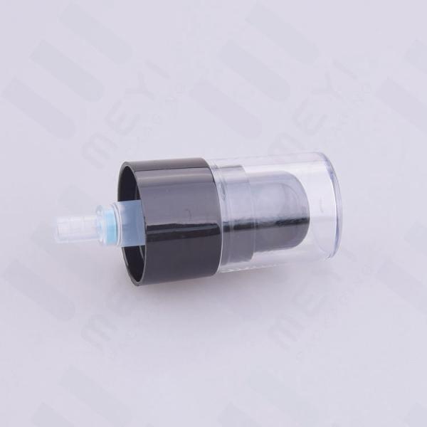 bomba de creme plástica preta do tratamento de 20mm no estoque para a garrafa cosmética
