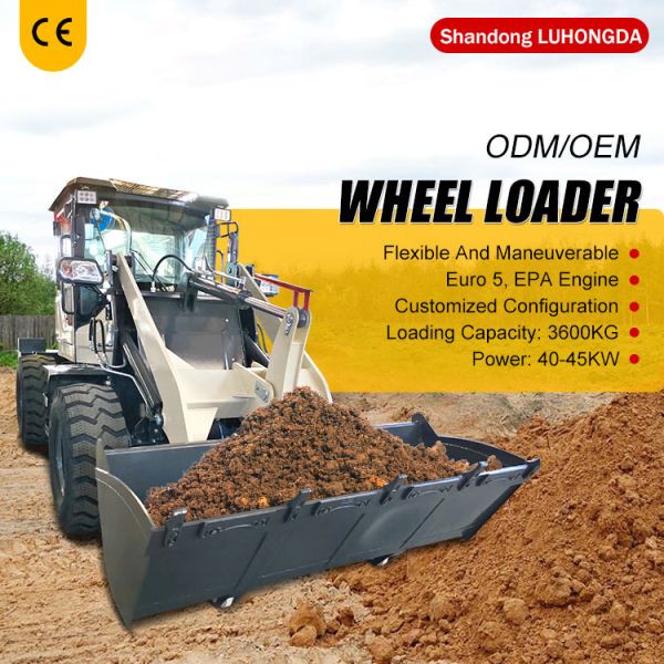 New Condition Bucket Loader Mini Wheel Loader 4x4 with Log Grapple Articulating Compact Mini Front End Loader