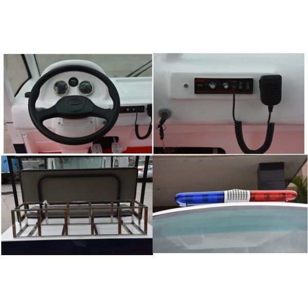 Заключенная патрульная машина тела электрическая с CE мотора AC 48V одобрила