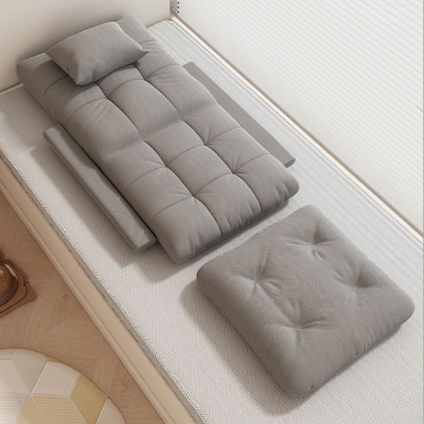 Living Room Floor Chair with Armrest Reclining s Folding Lazy Sofa Backrest, Seating for Reading Video Gaming